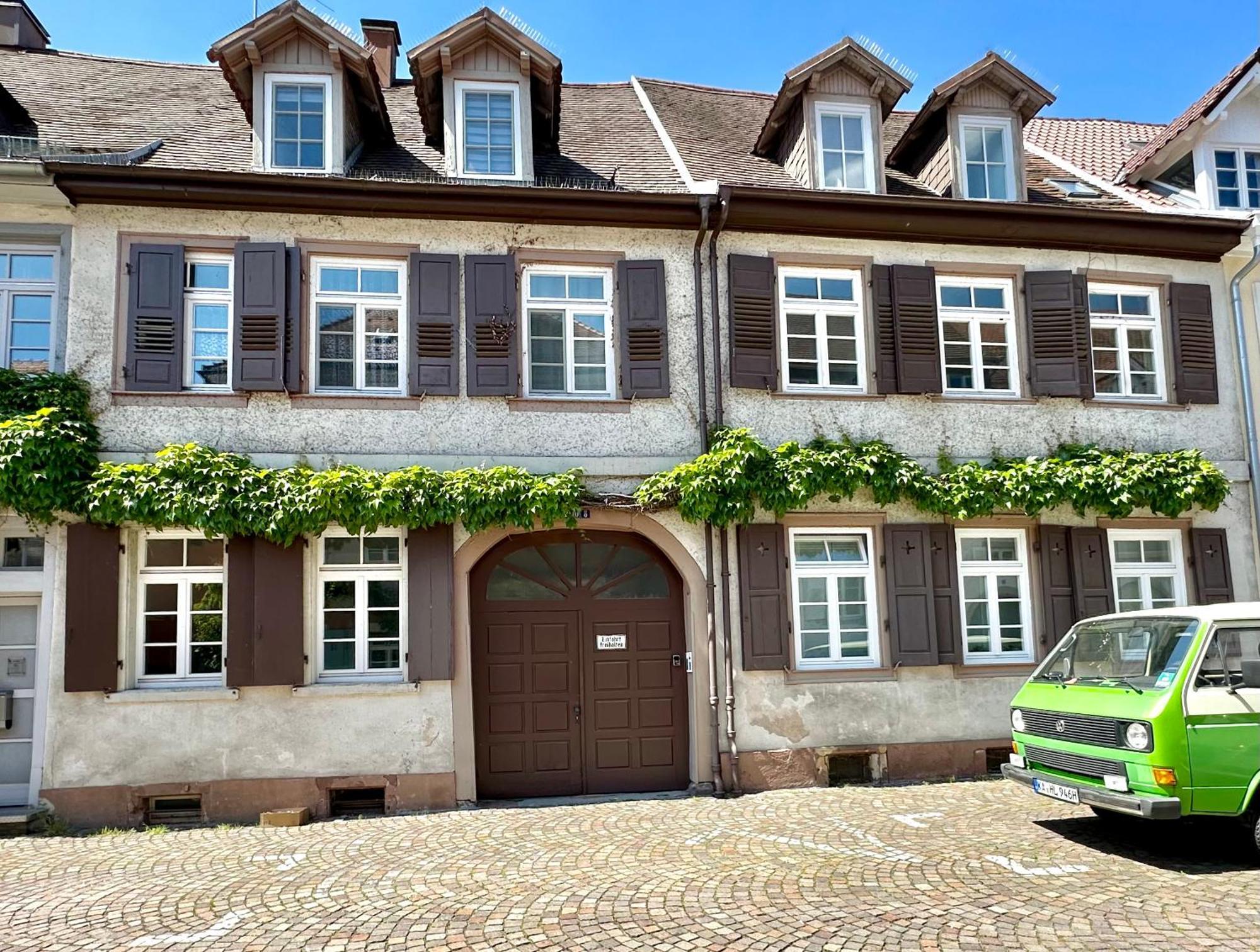 Exklusives Haus, Ruhig Gelegen Im Innenhof, Zentral, Lichtdurchflutet, 卡尔斯鲁厄 外观 照片